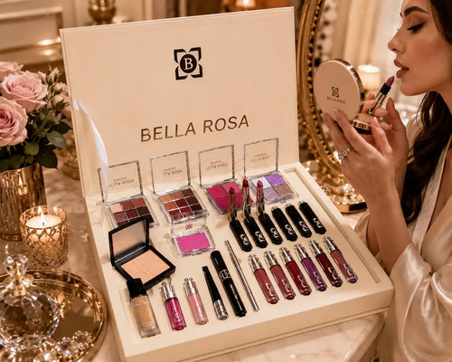 Coffret Maquillage Bella Rosa Premium
