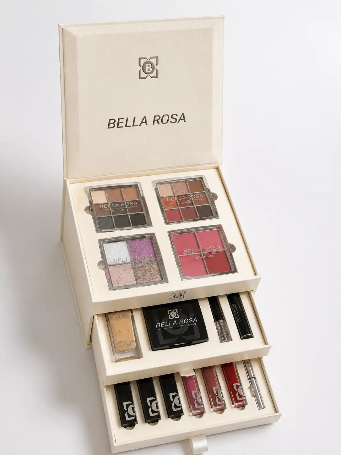 BELLA ROSA Coffret Maquillage Professionnel Complet