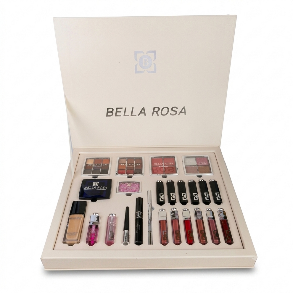Coffret Maquillage Bella Rosa Premium